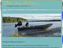 Tablet Screenshot of alumineyman.com